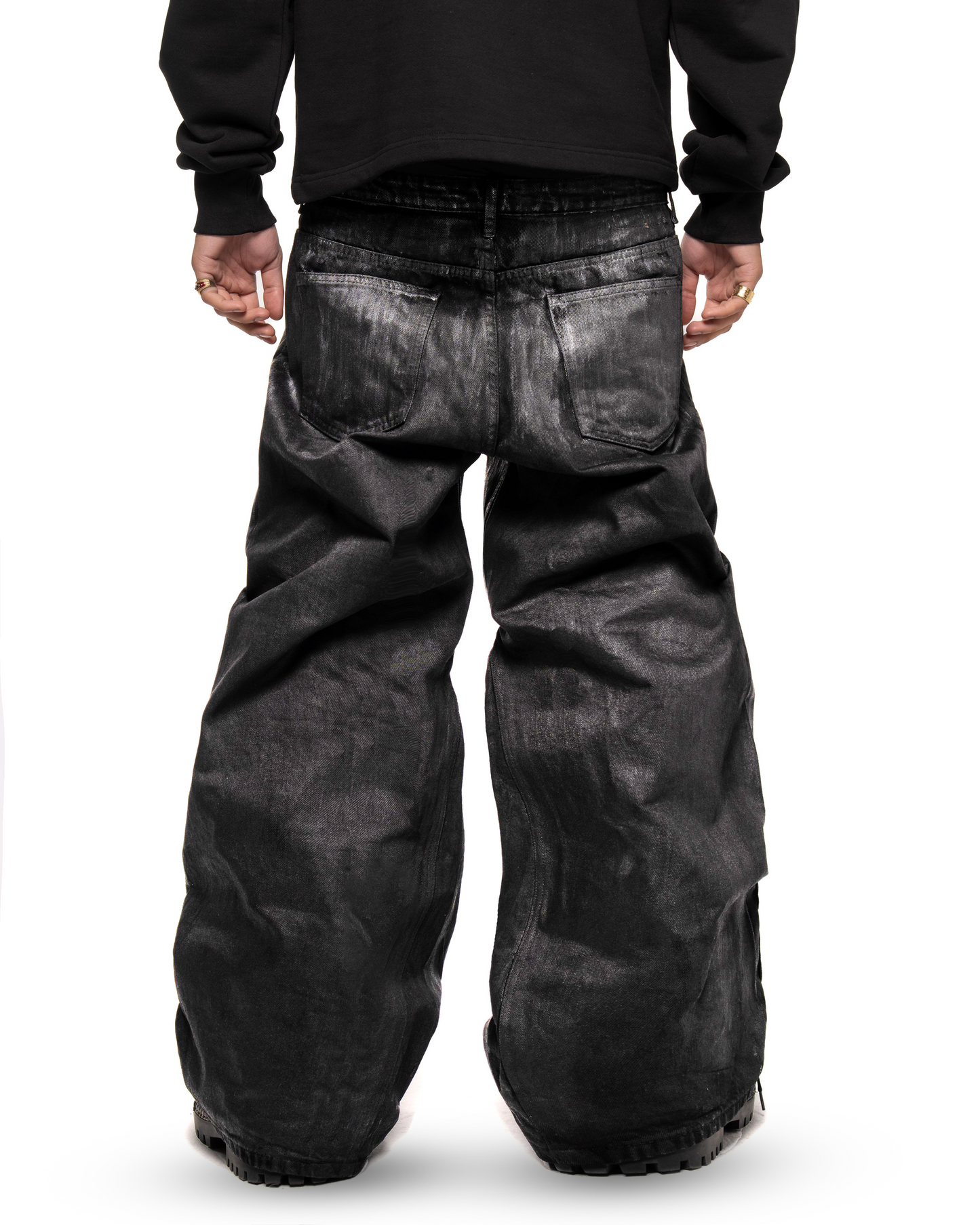 (V2) Luster Waxed Jeans