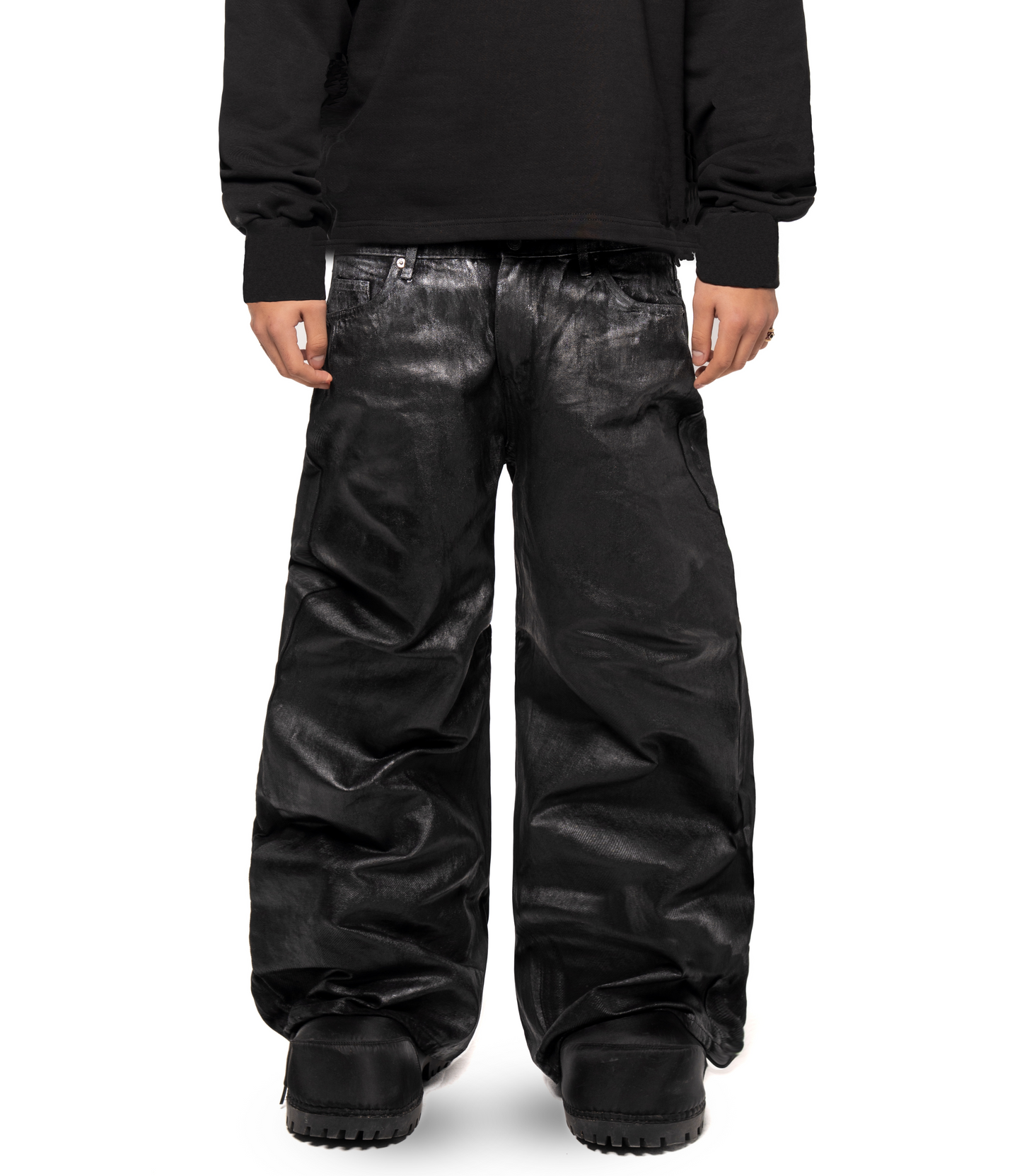 (V2) Luster Waxed Jeans